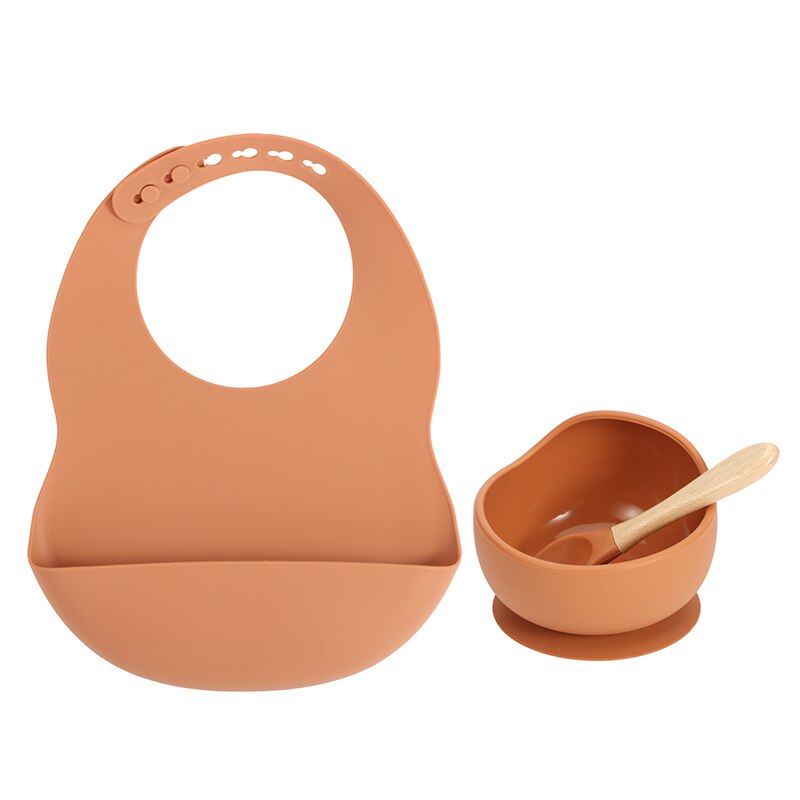 Baby Feeding Set Silicone Set (3pcs)